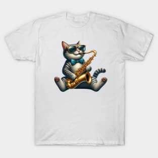 Jazz Cat T-Shirt